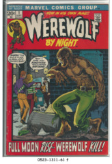 Werewolf by Night #01 © September 1972 Marvel